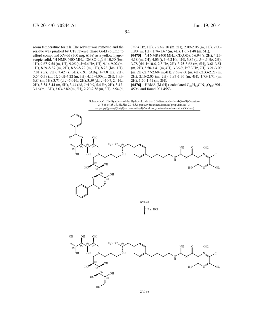 3,5-DIAMINO-6-CHLORO-N-(N-(4-PHENYLBUTYL)CARBAMIMIDOYL) PYRAZINE-2-     CARBOXAMIDE COMPOUNDS - diagram, schematic, and image 101