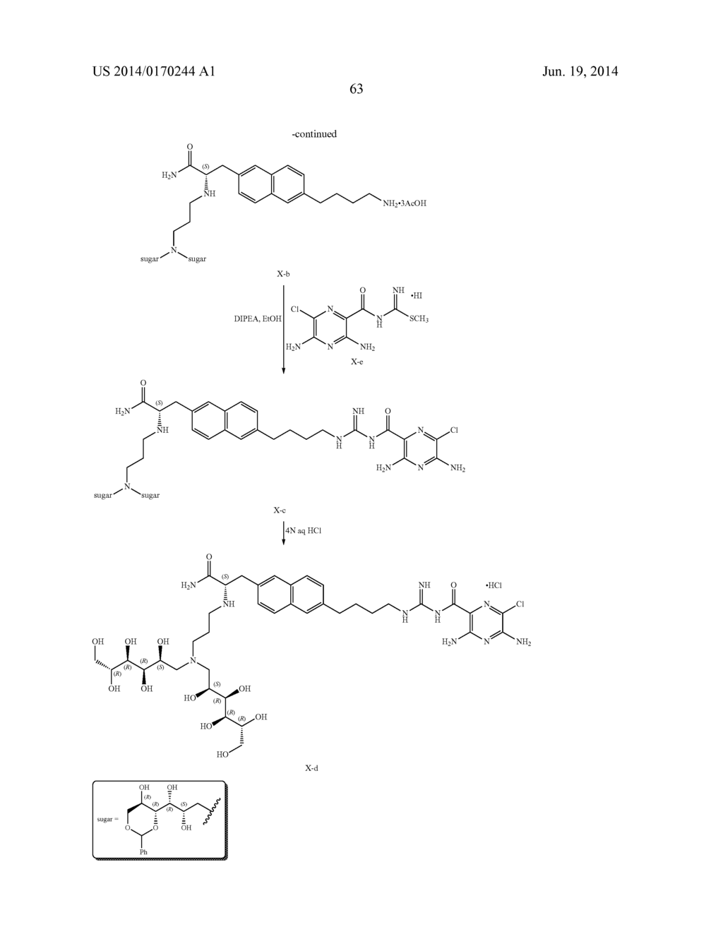 3,5-DIAMINO-6-CHLORO-N-(N-(4-PHENYLBUTYL)CARBAMIMIDOYL) PYRAZINE-2-     CARBOXAMIDE COMPOUNDS - diagram, schematic, and image 71