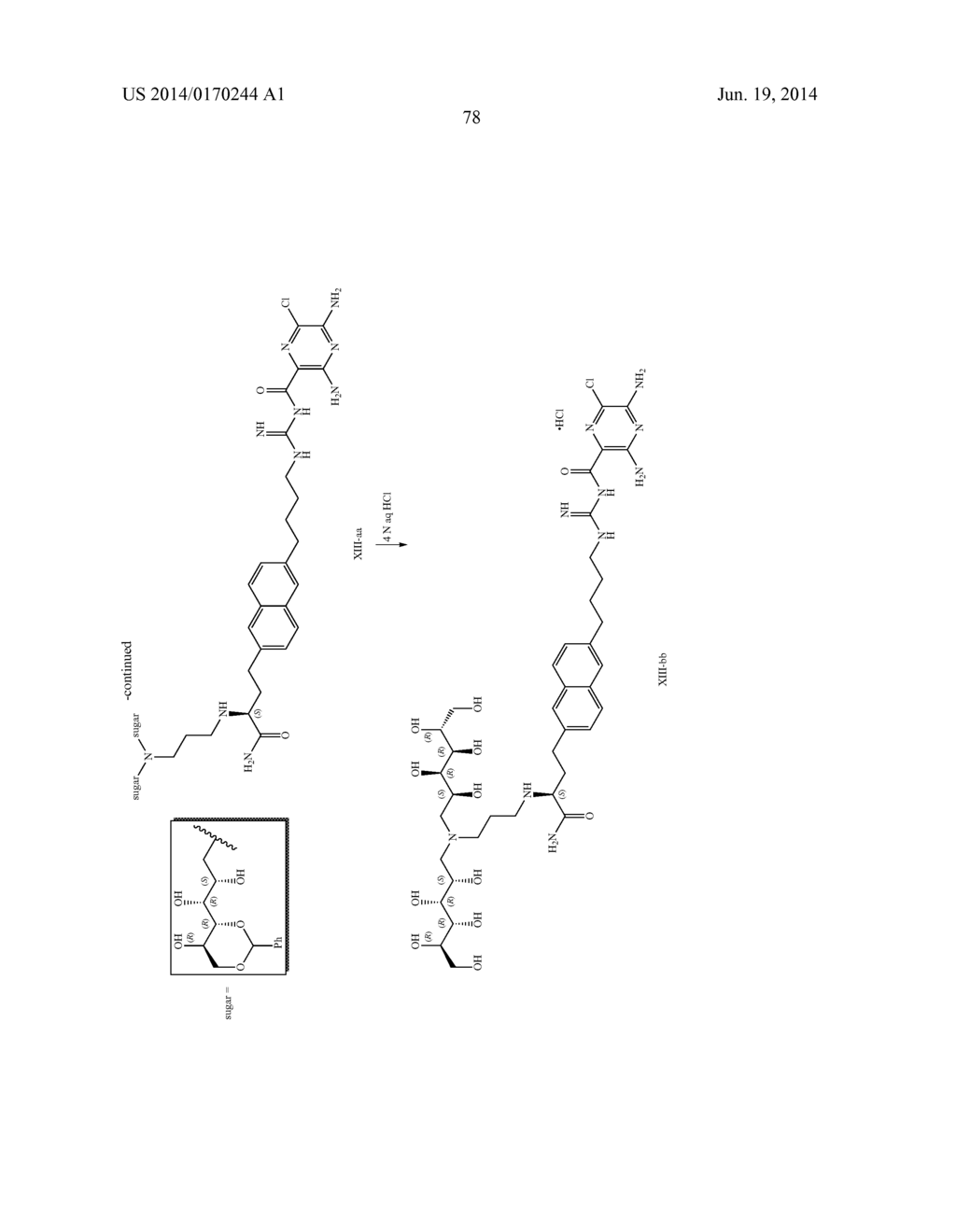 3,5-DIAMINO-6-CHLORO-N-(N-(4-PHENYLBUTYL)CARBAMIMIDOYL) PYRAZINE-2-     CARBOXAMIDE COMPOUNDS - diagram, schematic, and image 85