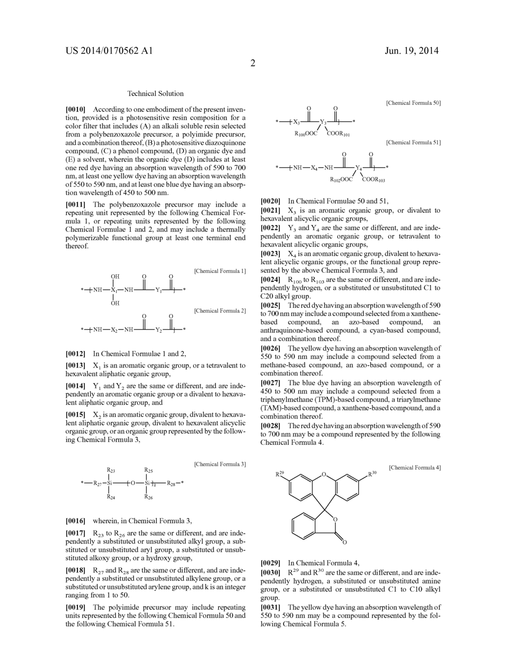 Positive Photosensitive Resin Composition - diagram, schematic, and image 03