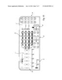 TRAY SYSTEM AND METHOD OF PREPARING A CUSTOMIZED INFORMATION SHEET diagram and image