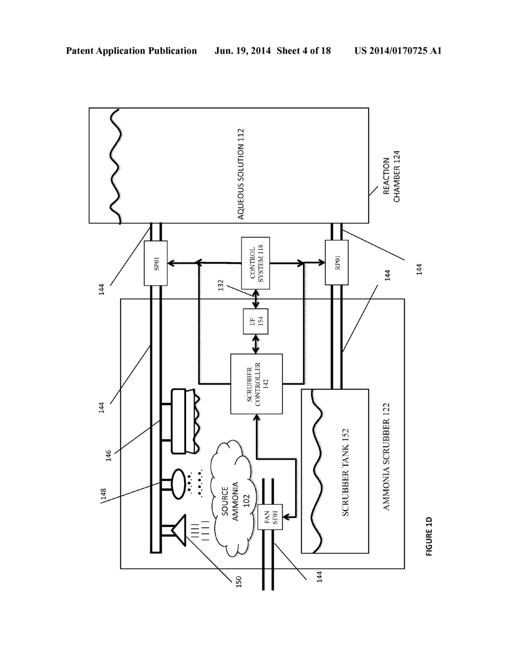 PROCESS AND APPARATUS FOR CAPTURING GASEOUS AMMONIA - diagram, schematic, and image 05