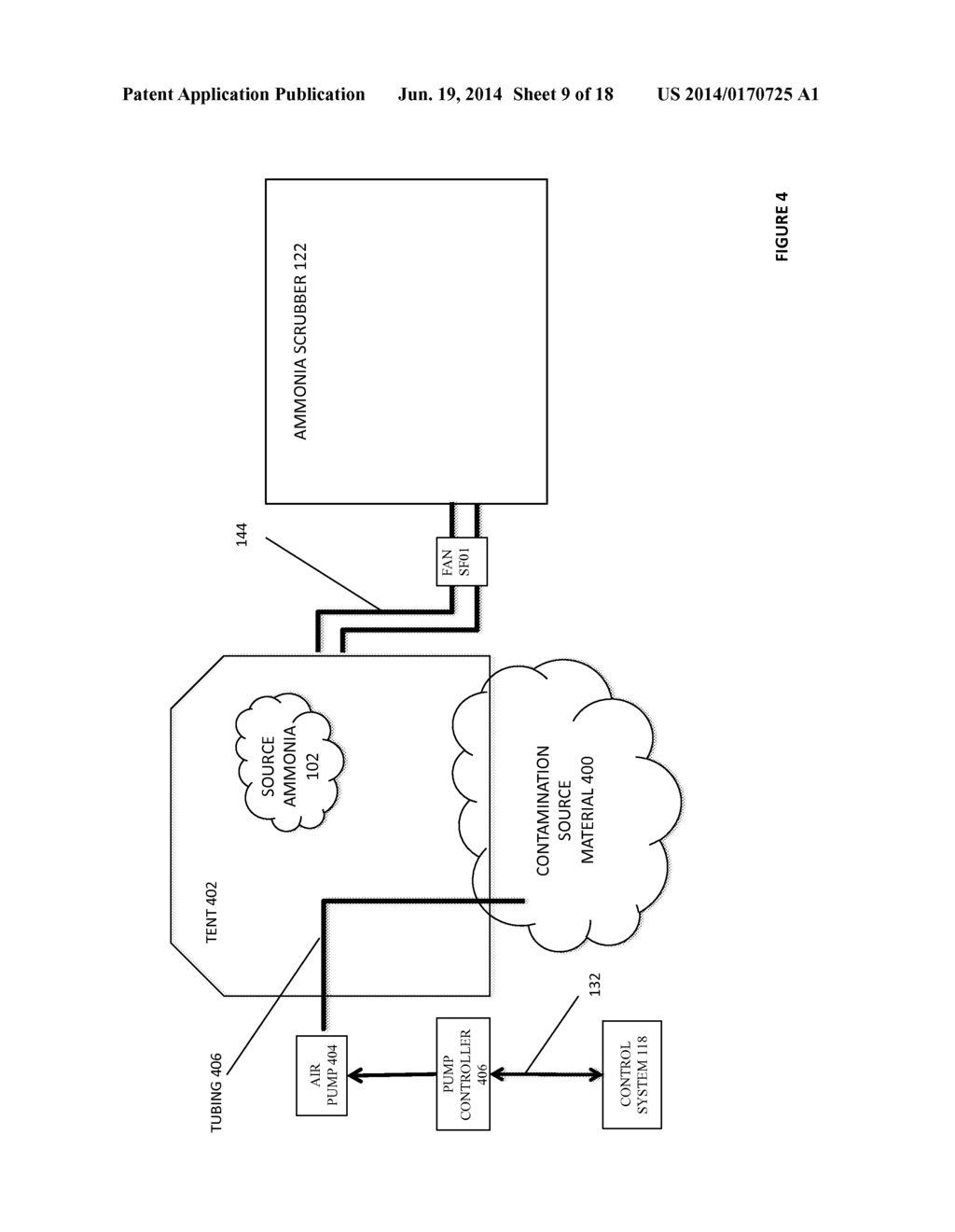 PROCESS AND APPARATUS FOR CAPTURING GASEOUS AMMONIA - diagram, schematic, and image 10