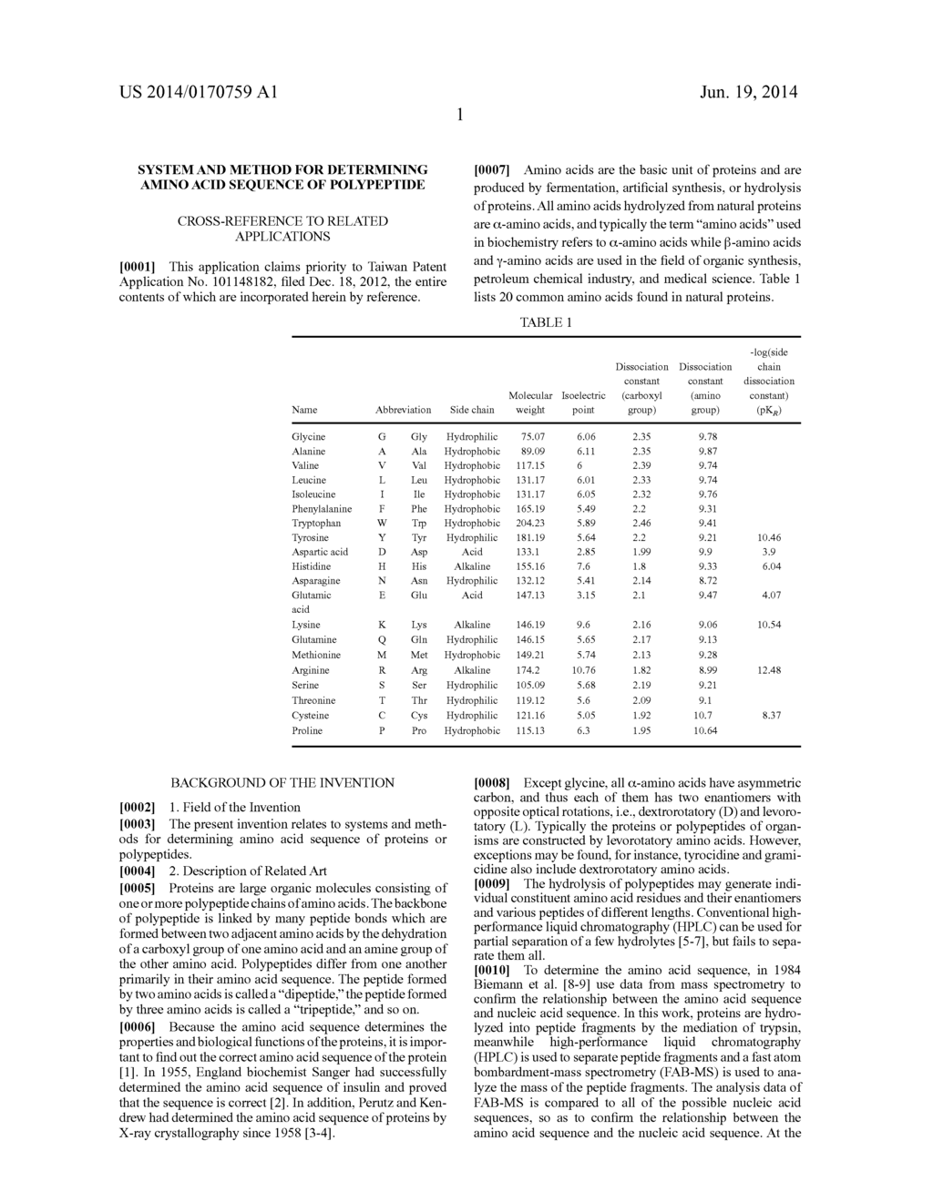 SYSTEM AND METHOD FOR DETERMINING AMINO ACID SEQUENCE OF POLYPEPTIDE - diagram, schematic, and image 11