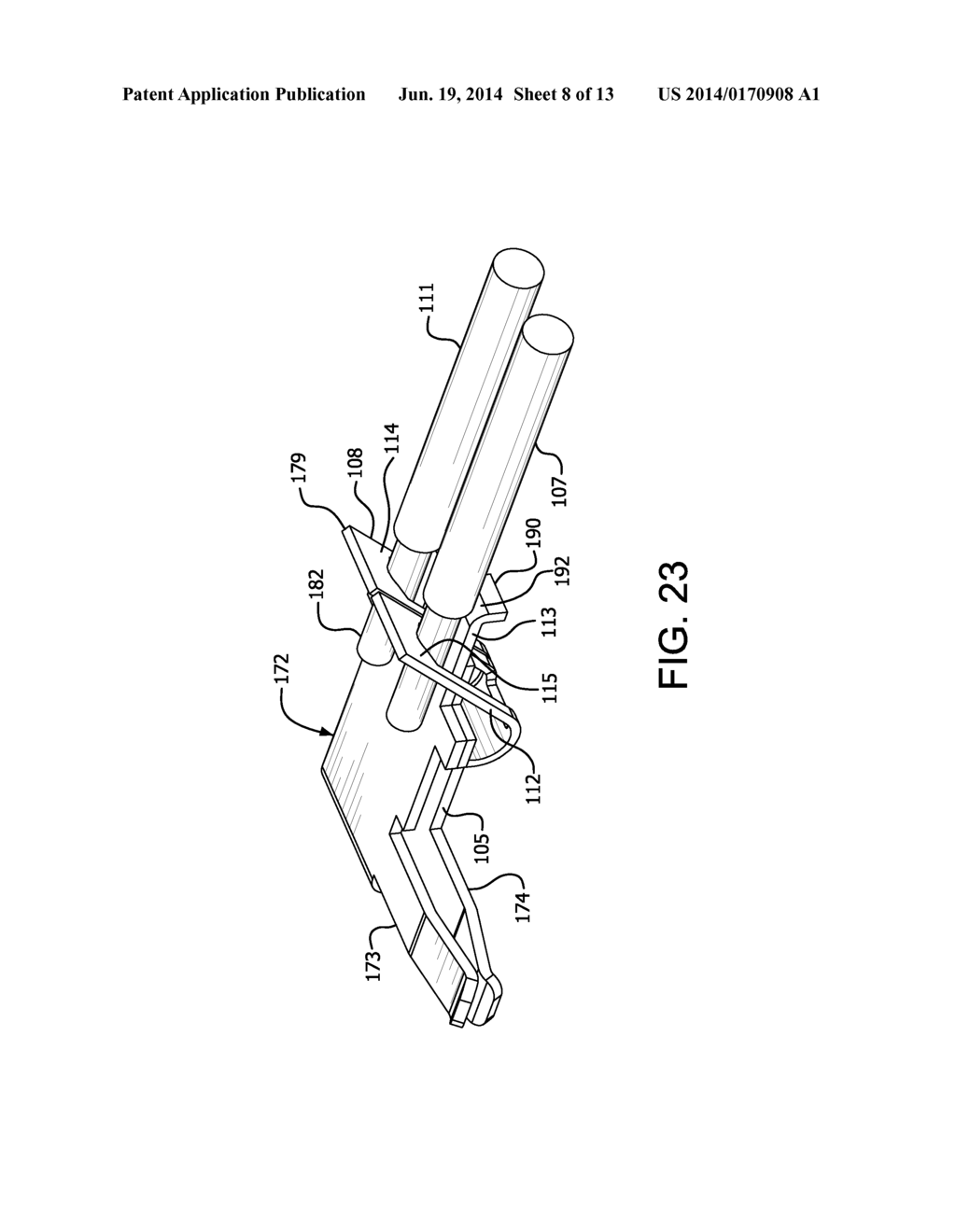 Push Wire Connector Having A Spring Biasing Member - diagram, schematic, and image 09