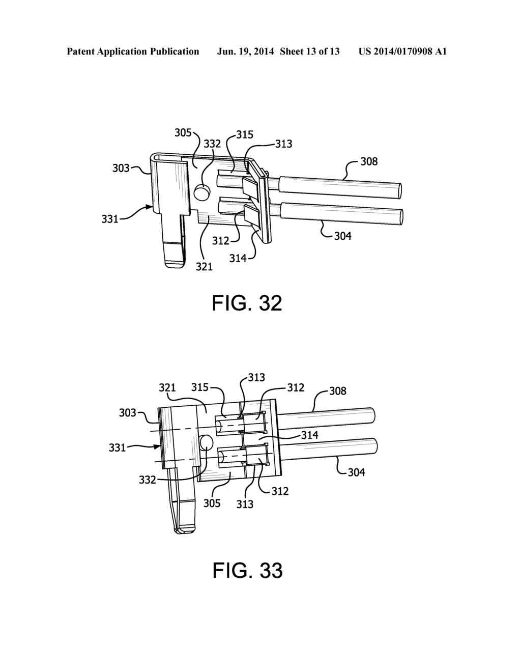 Push Wire Connector Having A Spring Biasing Member - diagram, schematic, and image 14