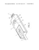 ASSEMBLED CONNECTING DEVICE WITH A PROTECTIVE SLEEVE diagram and image