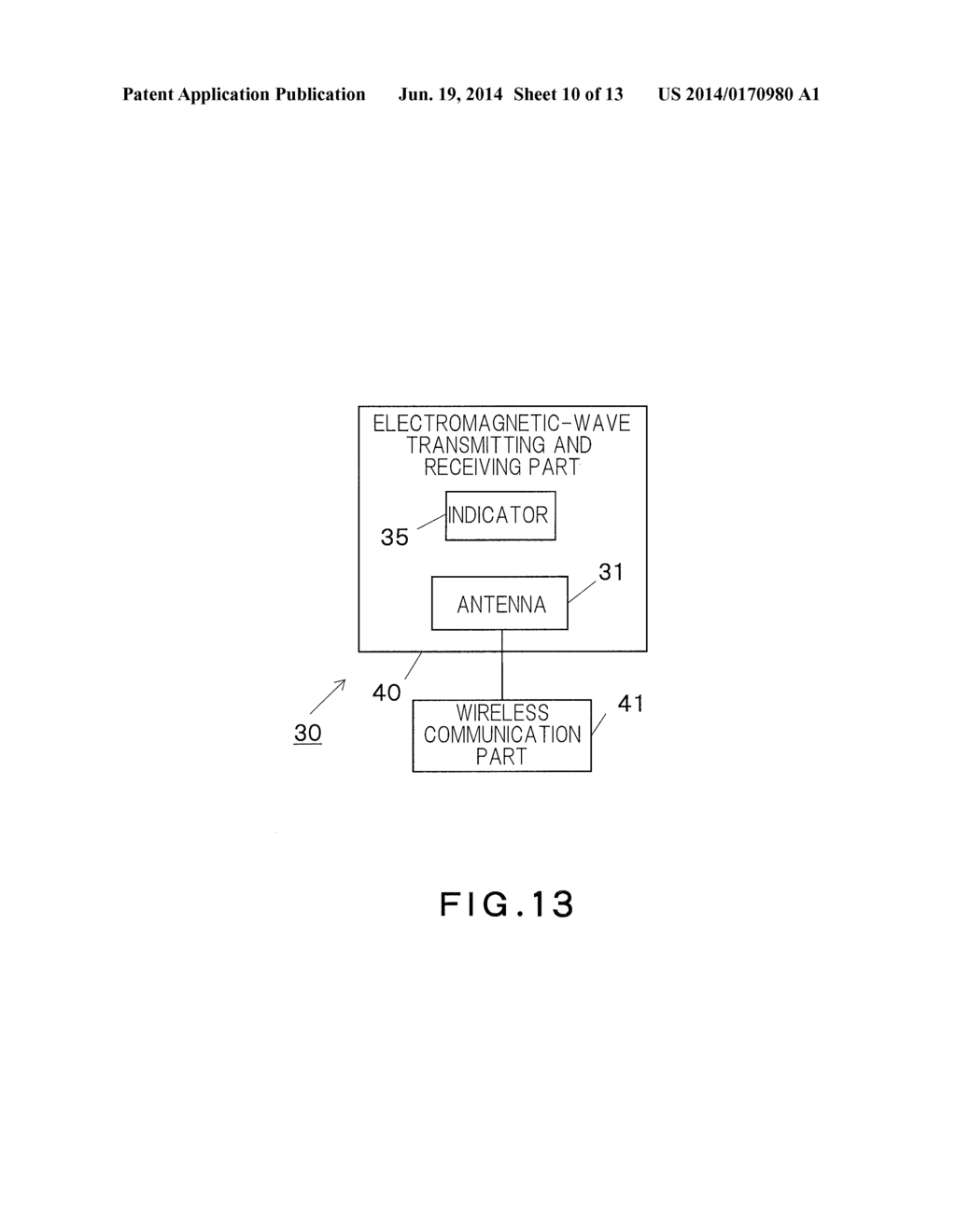 STATIONARY PROXIMITY WIRELESS COMMUNICATION APPARATUS, PORTABLE PROXIMITY     WIRELESS COMMUNICATION APPARATUS, PROXIMITY WIRELESS COMMUNICATION SYSTEM     AND PROXIMITY WIRELESS COMMUNICATION METHOD - diagram, schematic, and image 11