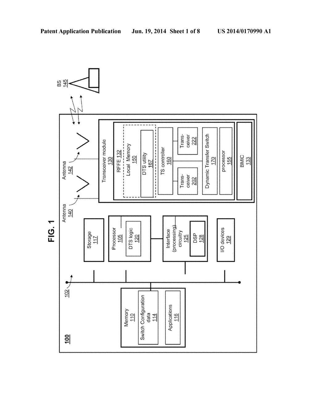 ANTENNA TRANSFER SWITCHING FOR SIMULTANEOUS VOICE AND DATA - diagram, schematic, and image 02