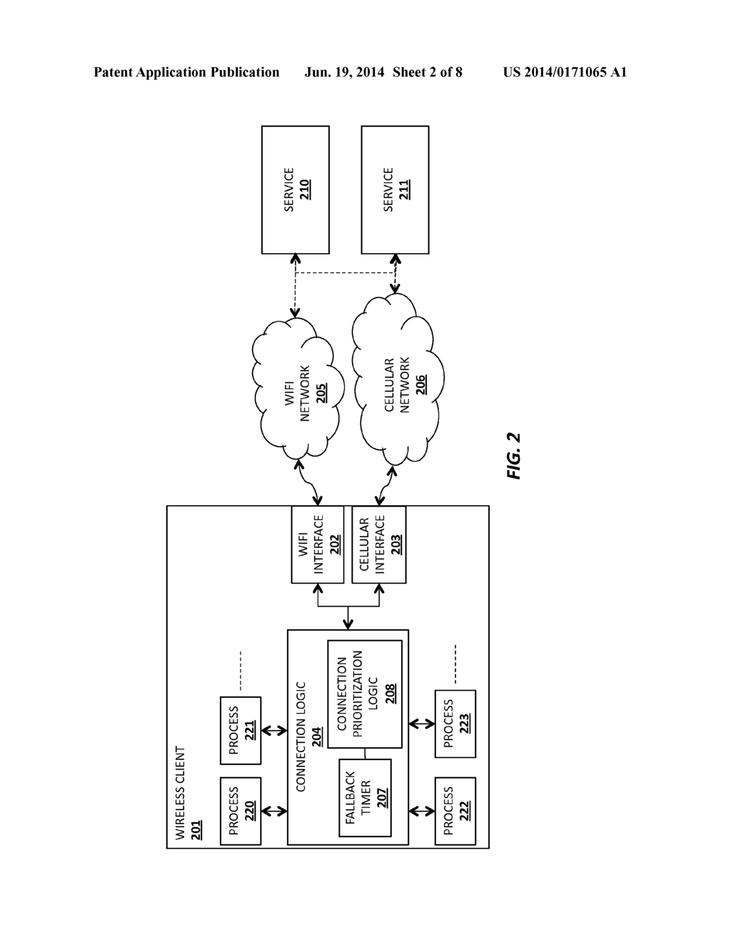 SYSTEM AND METHOD FOR INTELLIGENTLY SELECTING A NETWORK INTERFACE - diagram, schematic, and image 03