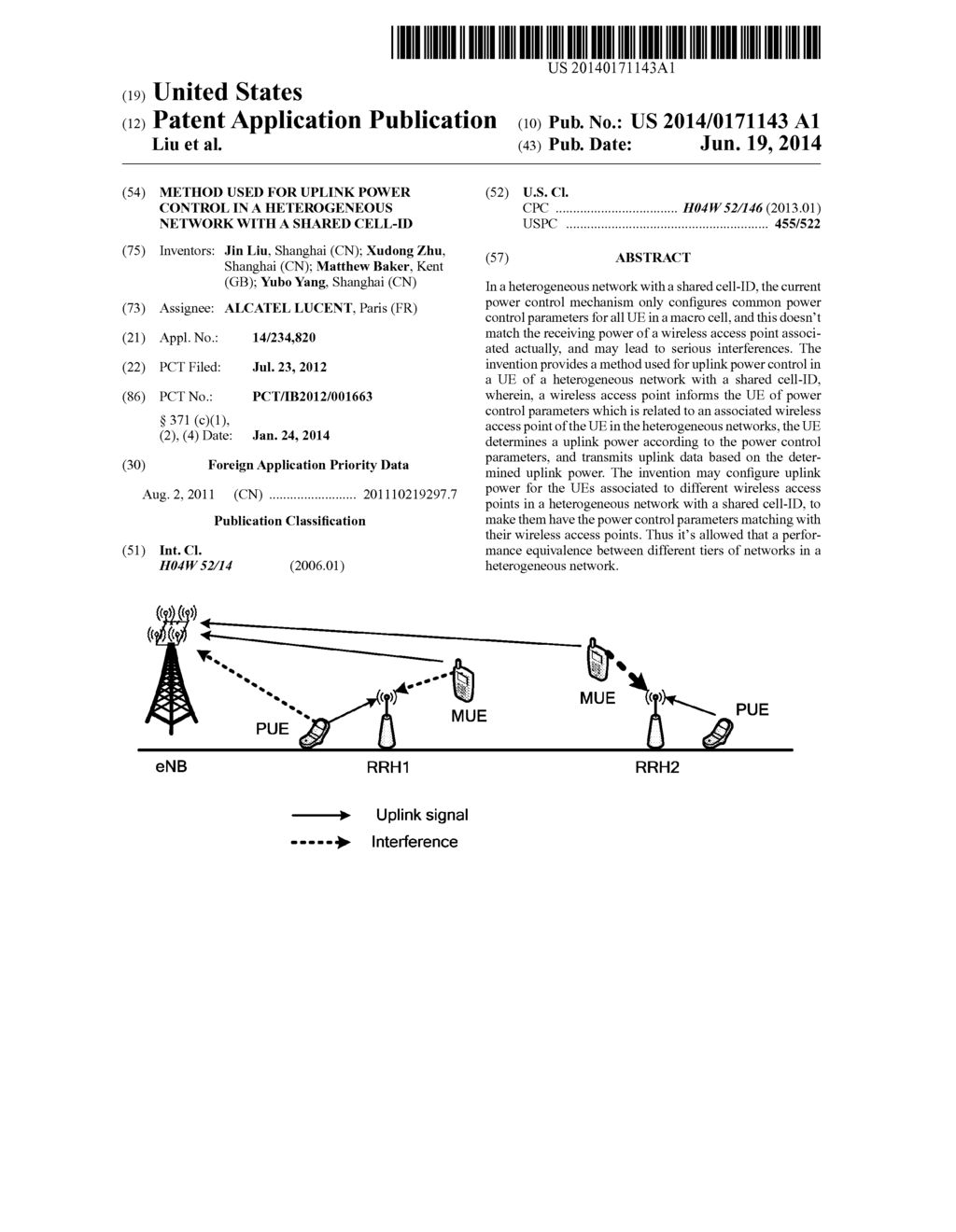 METHOD USED FOR UPLINK POWER CONTROL IN A HETEROGENEOUS NETWORK WITH A     SHARED CELL-ID - diagram, schematic, and image 01