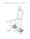 SPORTS SWING IMPROVEMENT APPARATUS diagram and image