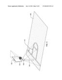 LIGHT SOURCE PROJECTING LINES DEFINING ACTIVITY AREA diagram and image