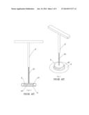 ABDOMINAL EXERCISER WITH OSCILLATORY MASSAGE DEVICE diagram and image