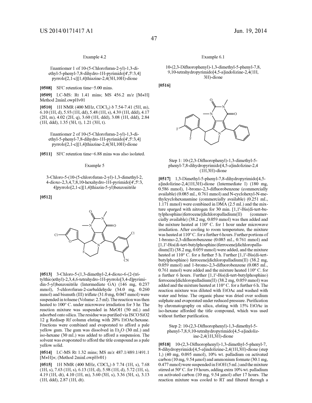TRICYCLIC COMPOUNDS - diagram, schematic, and image 48