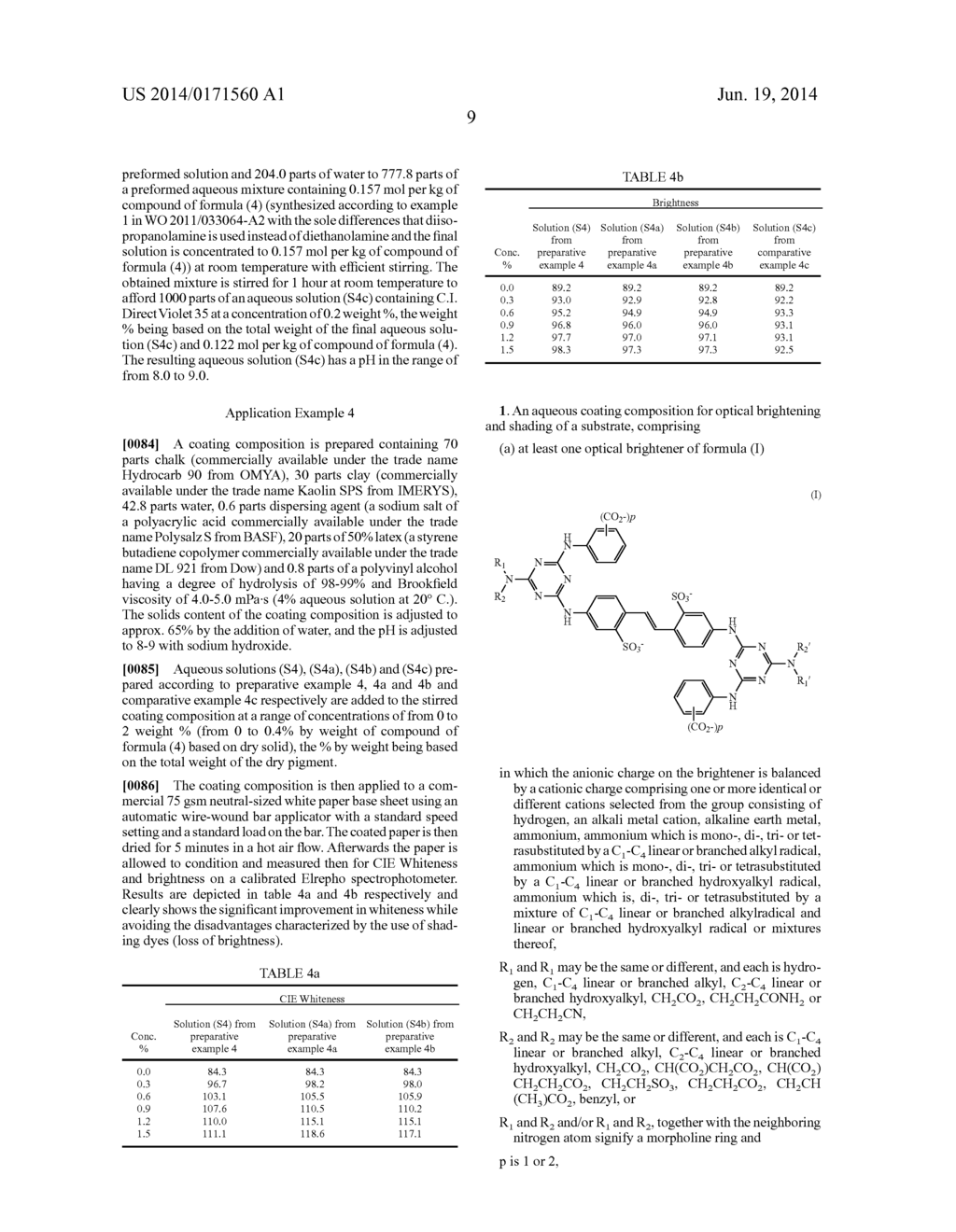 AQUEOUS COMPOSITIONS FOR WHITENING AND SHADING IN COATING APPLICATIONS - diagram, schematic, and image 10