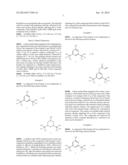 Fluorine-Containing Compounds and Their Polymers Useful for     Anti-Reflection Film Materials and Resist Compositions diagram and image