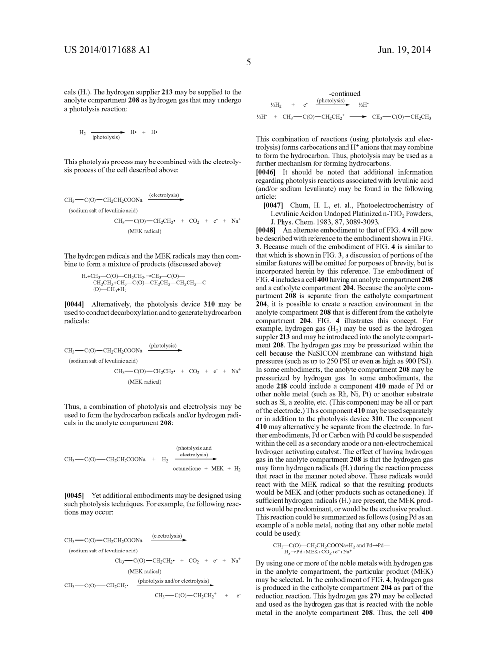 DECARBOXYLATION OF LEVULINIC ACID TO KETONE SOLVENTS - diagram, schematic, and image 13