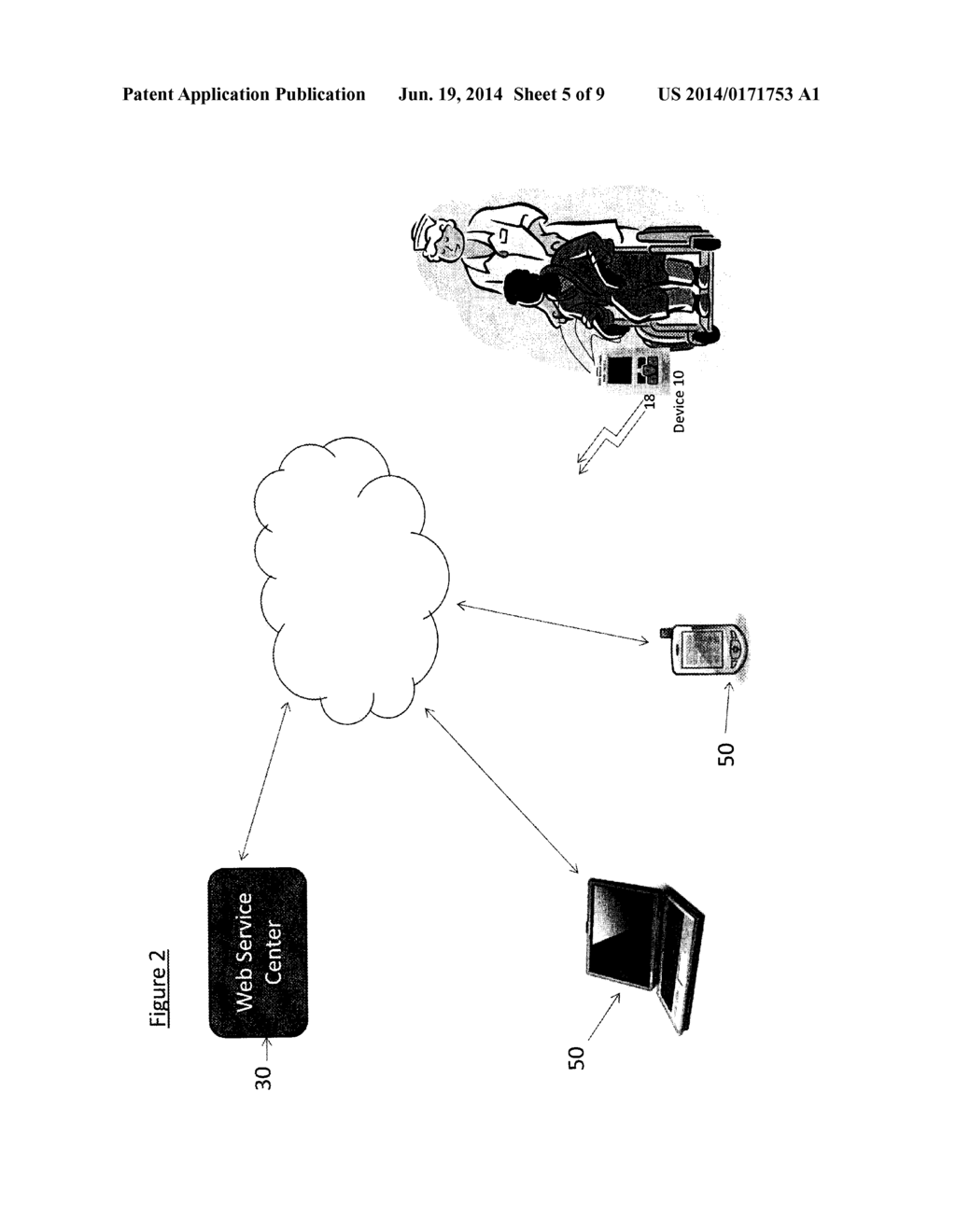 PORTABLE MEDICAL MONITORING SYSTEM WITH CLOUD CONNECTION AND GLOBAL ACCESS - diagram, schematic, and image 06