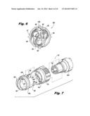 COUPLING FOR CONNECTING A TUBE SET TO A TROCAR diagram and image