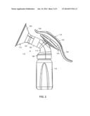 Breastpump with Letdown Feature diagram and image