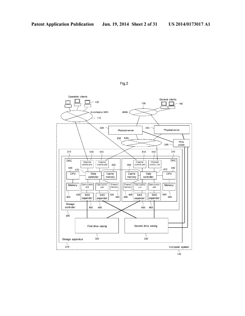 COMPUTER SYSTEM AND METHOD OF CONTROLLING COMPUTER SYSTEM - diagram, schematic, and image 03