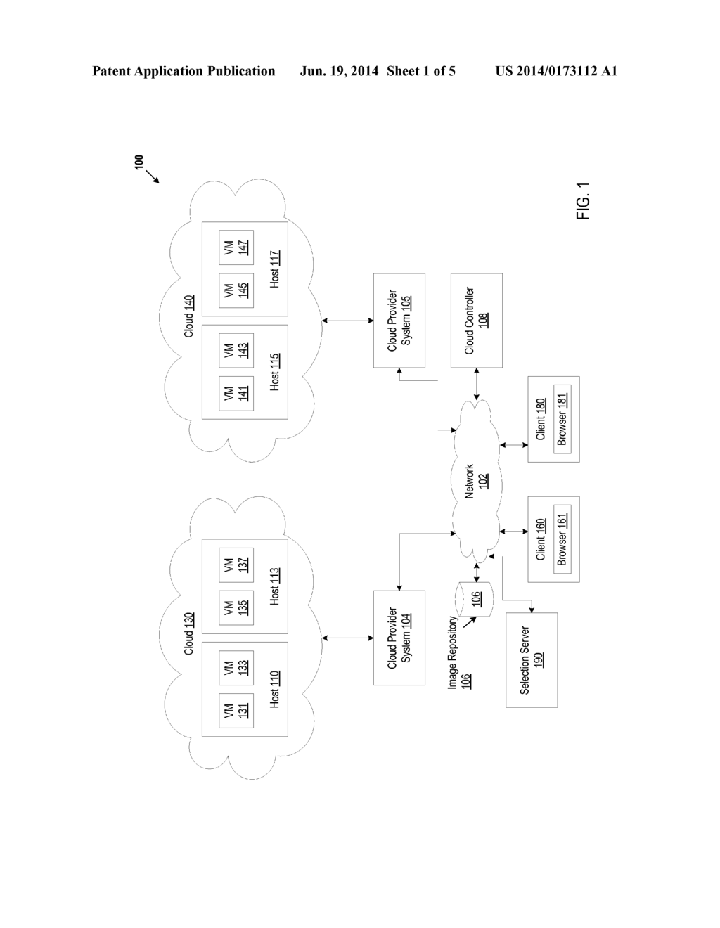 METHOD AND SYSTEM FOR PLUGGABLE INFRASTRUCTURE FOR CLOUD PROVIDER     SELECTION - diagram, schematic, and image 02