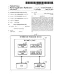 INFORMATION PROCESSING DEVICE diagram and image