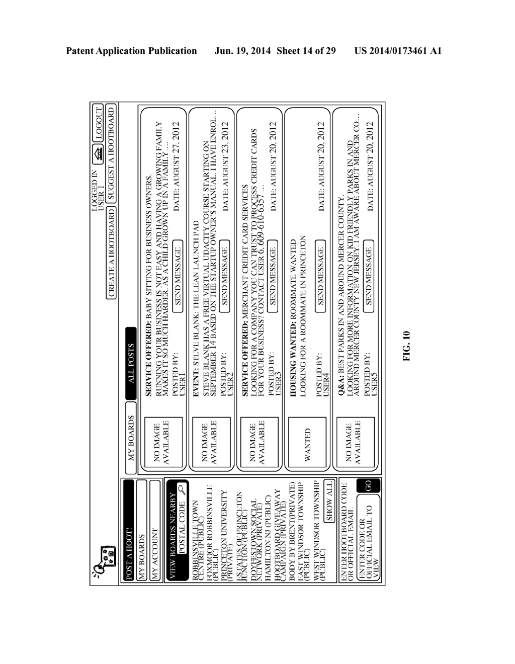 Electronic Community Board Creation And Management System - diagram, schematic, and image 15