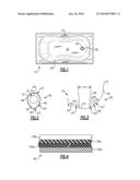 Drain Design for Use in a Polyurethane Composite Bathing Vessel diagram and image