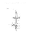 CRYOGENIC STORAGE TANK SYSTEM AND AUTO FLOW PATH SELECTOR VALVE THEREFOR diagram and image