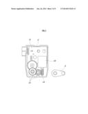 ACTUATOR FOR ACTIVE AIR FLAP APPARATUS diagram and image