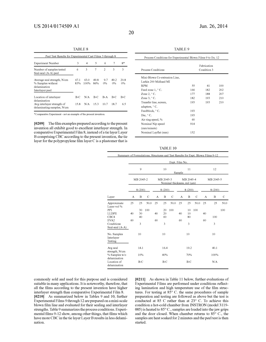 MULTILAYERED POLYOLEFIN-BASED FILMS HAVING A LAYER COMPRISING A     CRYSTALLINE BLOCK COPOLYMER COMPOSITE OR A BLOCK COPOLYMER COMPOSITE     RESIN - diagram, schematic, and image 22