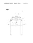 Push / pull system and support structure for snubbing unit or the like on     a rig floor diagram and image