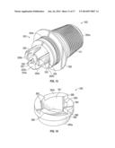 Drilling Systems and Fixed Cutter Bits with Adjustable Depth-of-Cut to     Control Torque-on-Bit diagram and image