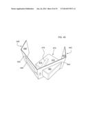 PACKAGE STANDING FEATURE UTILIZING BLISTER AND PAPERBOARD diagram and image