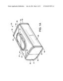 WIPES DISPENSING CONTAINER HAVING IMPROVED EASE OF REFILLABILITY diagram and image