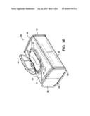 WIPES DISPENSING CONTAINER HAVING IMPROVED EASE OF REFILLABILITY diagram and image