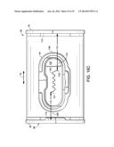 WIPES DISPENSING CONTAINER HAVING IMPROVED EASE OF REFILLABILITY diagram and image