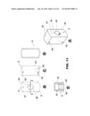 COLLAPSIBLE SHIPPING CONTAINER AND PROCEDURE TO DISASSEMBLE AND ASSEMBLE     SAID CONTAINER diagram and image