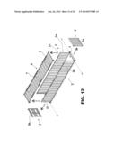 COLLAPSIBLE SHIPPING CONTAINER AND PROCEDURE TO DISASSEMBLE AND ASSEMBLE     SAID CONTAINER diagram and image