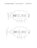 DISPENSING CONTAINER WITH ENHANCED APPEARANCE diagram and image