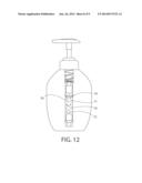 DISPENSING CONTAINER WITH ENHANCED APPEARANCE diagram and image