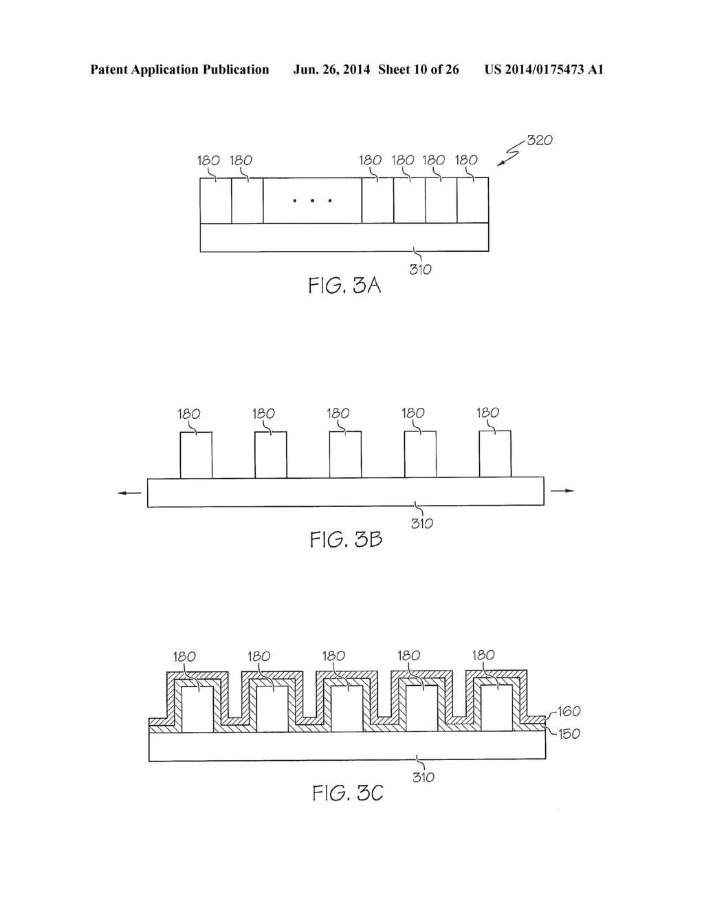 LIGHT EMITTING DIODES INCLUDING LIGHT EMITTING SURFACE BARRIER LAYERS, AND     METHODS OF FABRICATING SAME - diagram, schematic, and image 11