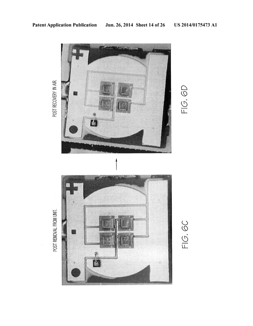 LIGHT EMITTING DIODES INCLUDING LIGHT EMITTING SURFACE BARRIER LAYERS, AND     METHODS OF FABRICATING SAME - diagram, schematic, and image 15