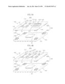 SEMICONDUCTOR DEVICES, PACKAGE SUBSTRATES, SEMICONDUCTOR PACKAGES, PACKAGE     STACK STRUCTURES, AND ELECTRONIC SYSTEMS HAVING FUNCTIONALLY ASYMMETRIC     CONDUCTIVE ELEMENTS diagram and image