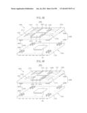 SEMICONDUCTOR DEVICES, PACKAGE SUBSTRATES, SEMICONDUCTOR PACKAGES, PACKAGE     STACK STRUCTURES, AND ELECTRONIC SYSTEMS HAVING FUNCTIONALLY ASYMMETRIC     CONDUCTIVE ELEMENTS diagram and image