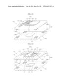 SEMICONDUCTOR DEVICES, PACKAGE SUBSTRATES, SEMICONDUCTOR PACKAGES, PACKAGE     STACK STRUCTURES, AND ELECTRONIC SYSTEMS HAVING FUNCTIONALLY ASYMMETRIC     CONDUCTIVE ELEMENTS diagram and image