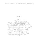 SEMICONDUCTOR DEVICES, PACKAGE SUBSTRATES, SEMICONDUCTOR PACKAGES, PACKAGE     STACK STRUCTURES, AND ELECTRONIC SYSTEMS HAVING FUNCTIONALLY ASYMMETRIC     CONDUCTIVE ELEMENTS diagram and image