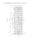 SEMICONDUCTOR DEVICES, PACKAGE SUBSTRATES, SEMICONDUCTOR PACKAGES, PACKAGE     STACK STRUCTURES, AND ELECTRONIC SYSTEMS HAVING FUNCTIONALLY ASYMMETRIC     CONDUCTIVE ELEMENTS diagram and image